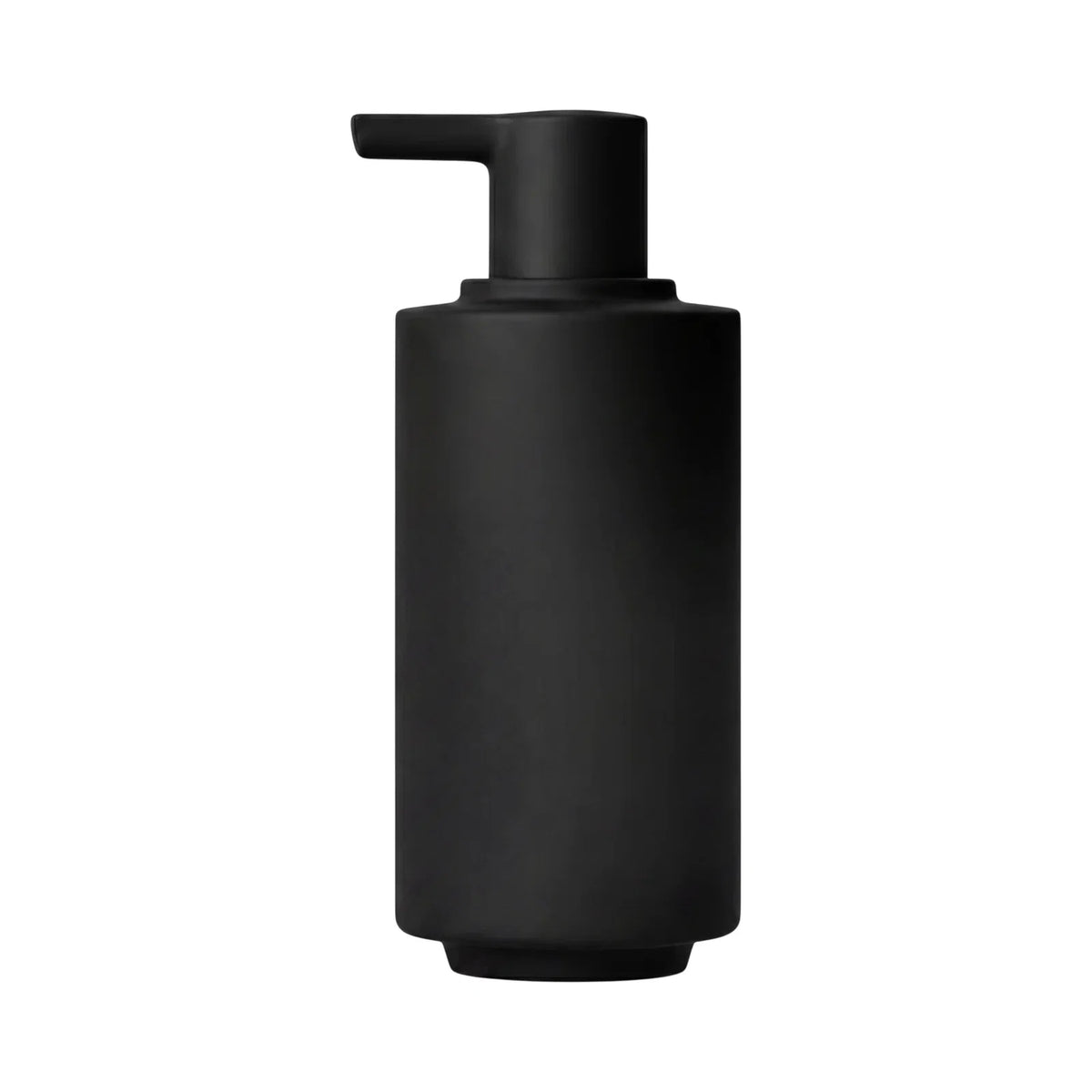 Blomus SAYA Seifenspender – Keramik, Schwarz, 190 ml