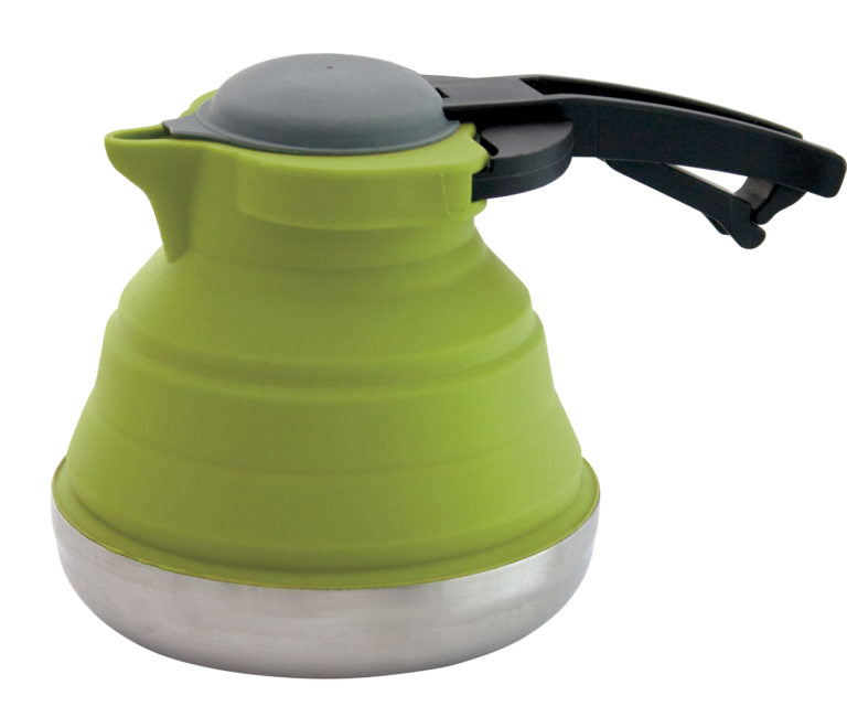 Eurotrail Wasserkocher – 1,1 l, Edelstahl, Grün