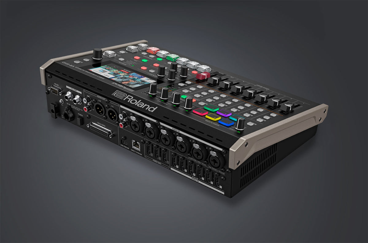 Roland VR-6HD – USB-Mischpult (28-Kanal), 24-bit/48 kHz, Schwarz