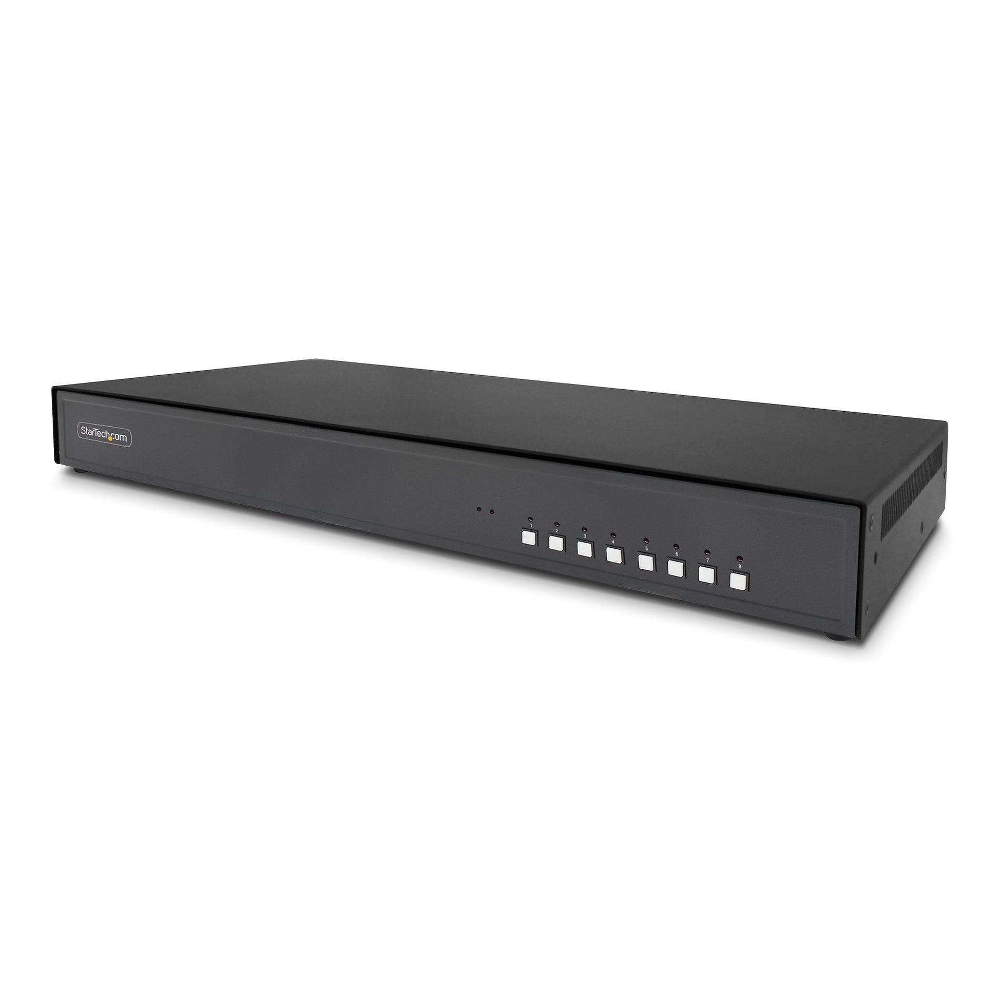 StarTech.com CK4-P108 – 8-Port DP Secure KVM-Switch – 4K/30 Hz, USB 2.0-Hub, Audio