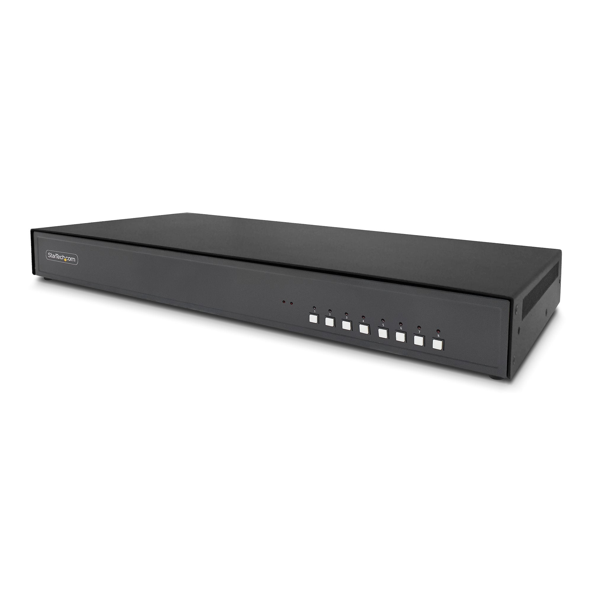 StarTech.com CK4-P108 – 8-Port DP Secure KVM-Switch – 4K/30 Hz, USB 2.0-Hub, Audio