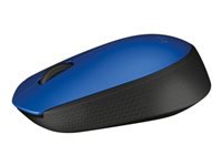 Logitech M171 – Maus – Kabellos (2,4 GHz), beidhändig, Blau