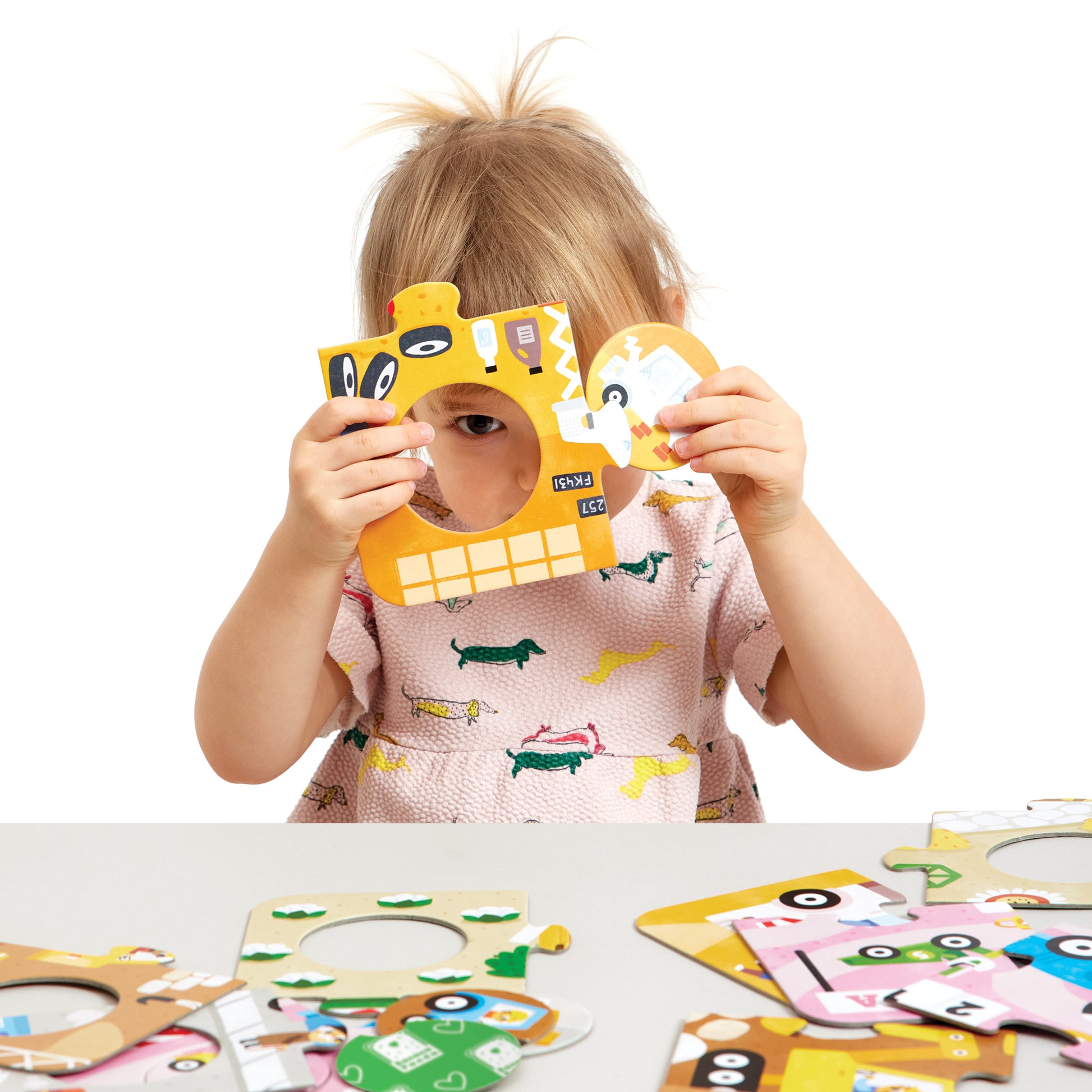 Banana Panda Puzzle Fahrzeuge – 36 Teile – 22 × 23,5 cm – 6 Sets – ab 2 Jahren – Pappe, Mehrfarbig