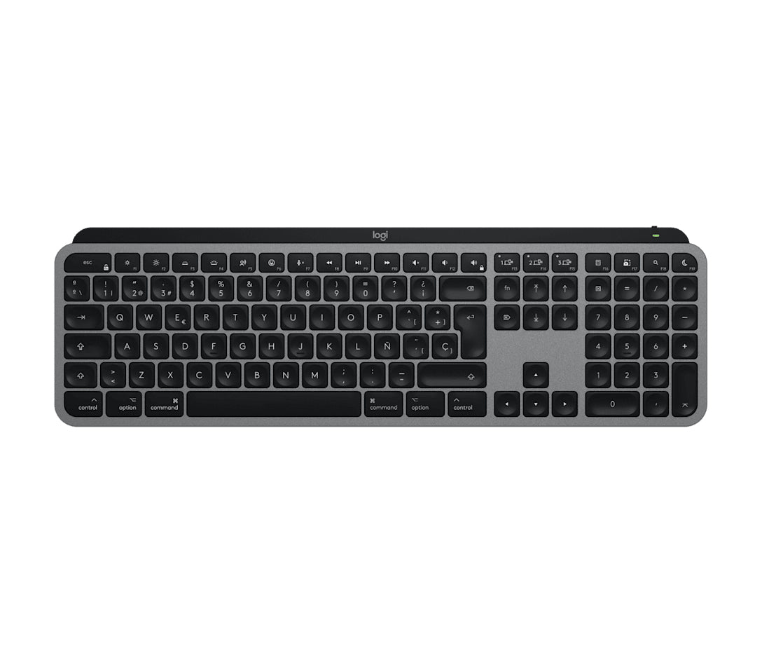 Logitech MX Keys S – Tastatur – Bluetooth – Beleuchtet – QWERTY (ES) – für Mac