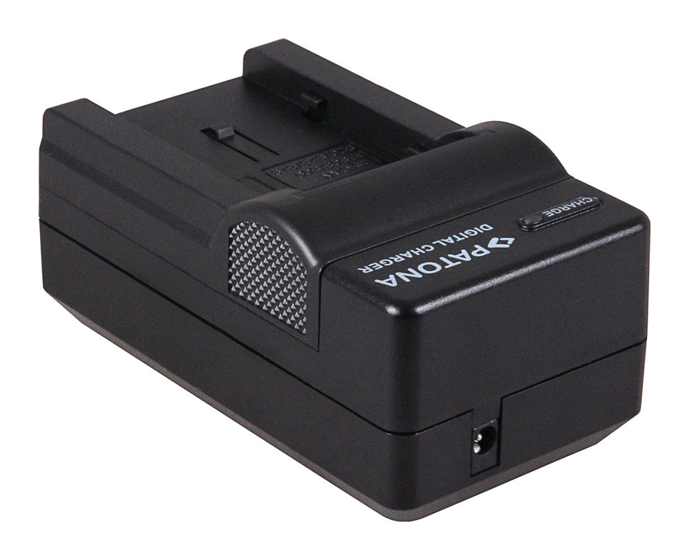 PATONA 2in1 Ladegerät – mit KFZ-Adapter – für BP-808, BP-819, BP-820 und andere