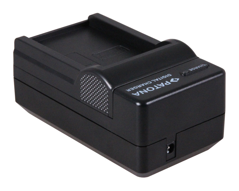 PATONA Batterieladegerät 1537 – AC, inkl. KFZ-Adapter, schwarz – für Nikon EN-EL5