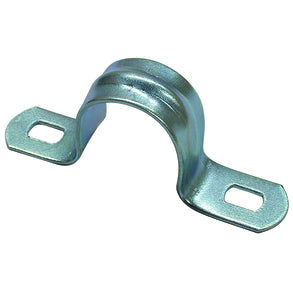 Steffen Kabelhalter, 2-lappig, Ø 32 mm, 10er-Pack – silber