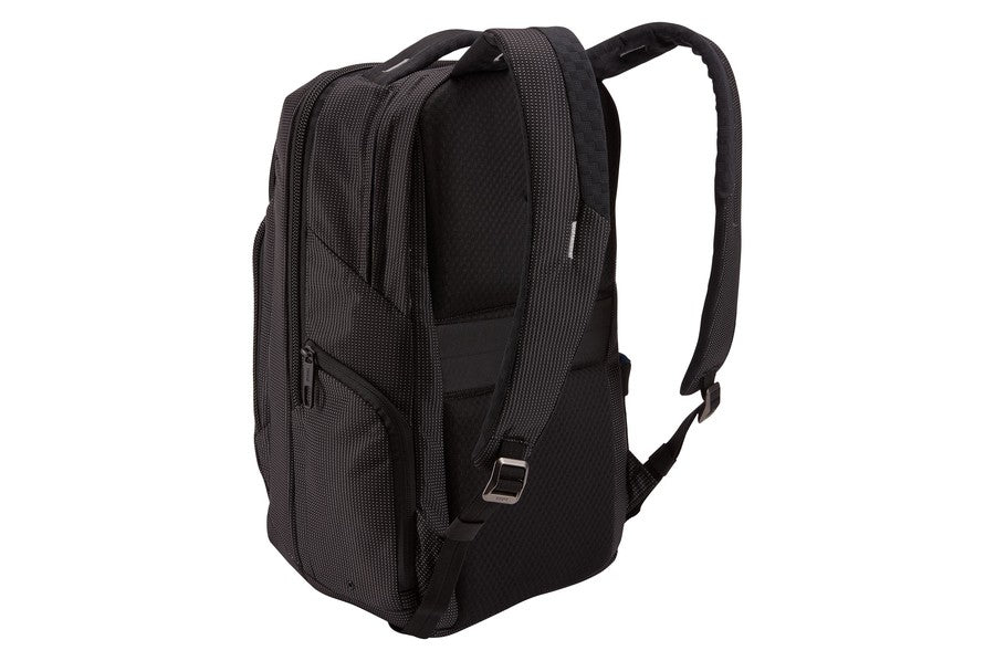 Thule Crossover 2 Notebook-Rucksack – für Notebooks bis 14", 20 l, RFID-Fach, Aufsteckfunktion, Nylon, schwarz