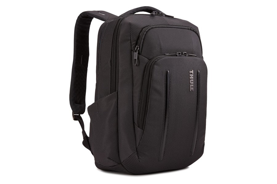 Thule Notebook-Rucksack Crossover 2 – für 14", 20 l, RFID-Schutz, Nylon – Schwarz, 310 × 430 × 190 mm