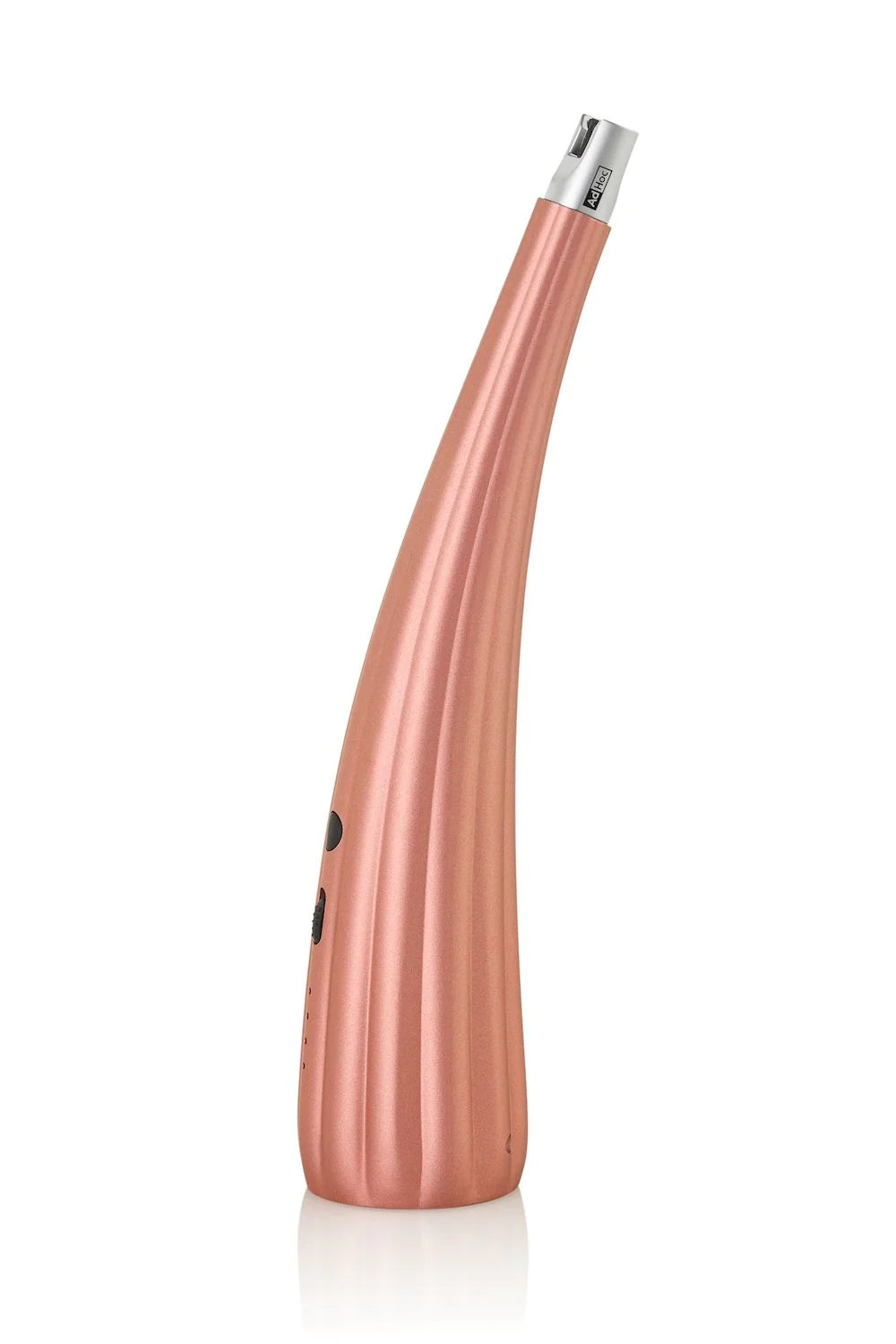 AdHoc Küchenanzünder, Edelstahl/Kunststoff, Ø 4,8 × 21,3 cm, Roségold, mit Akku, USB-Ladekabel