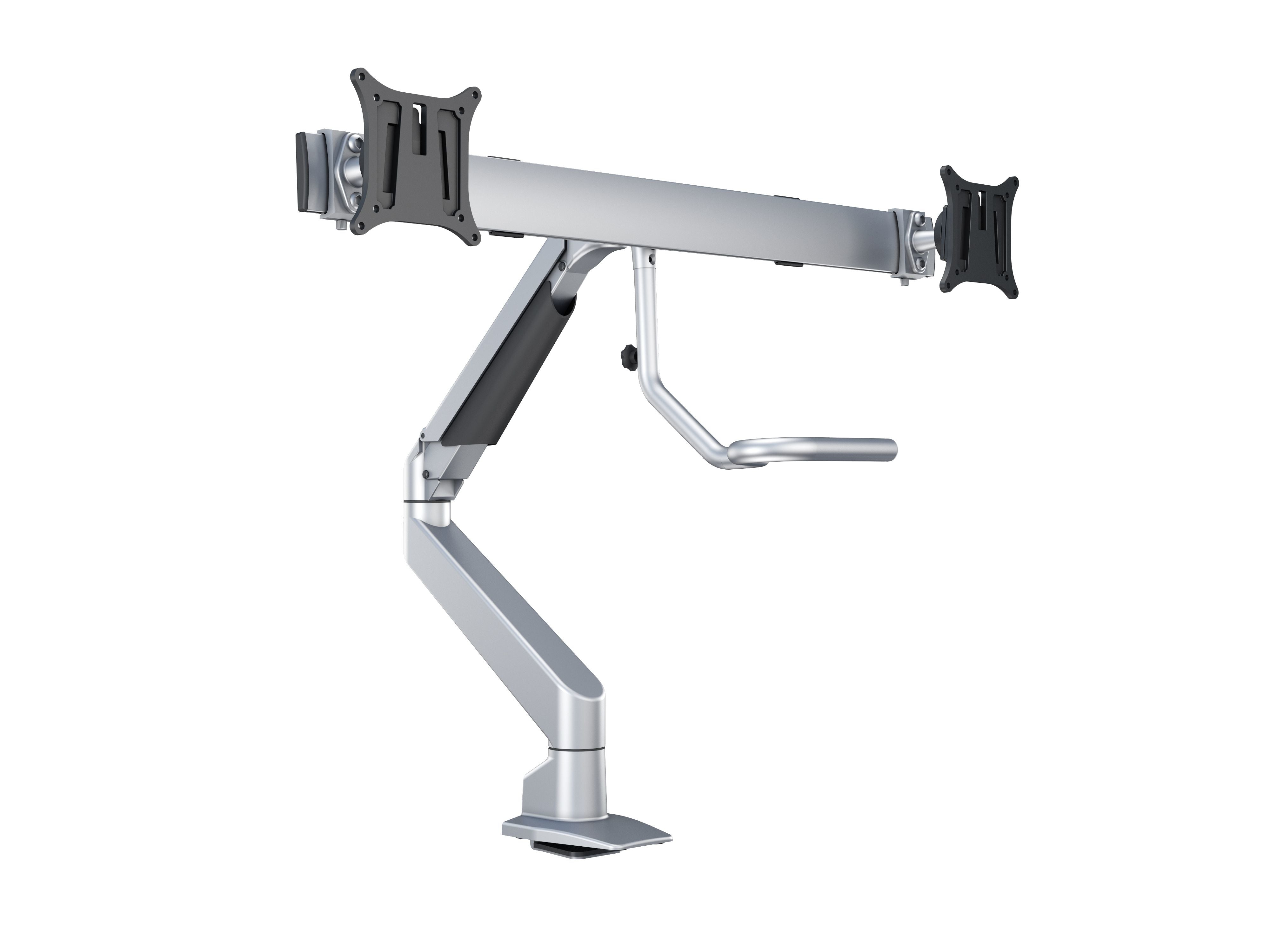 Multibrackets MB Duo Crossbar 32/6379 – Tischhalterung, Dual, Standfuss, bis 28", VESA 75 × 75 mm, 7 kg