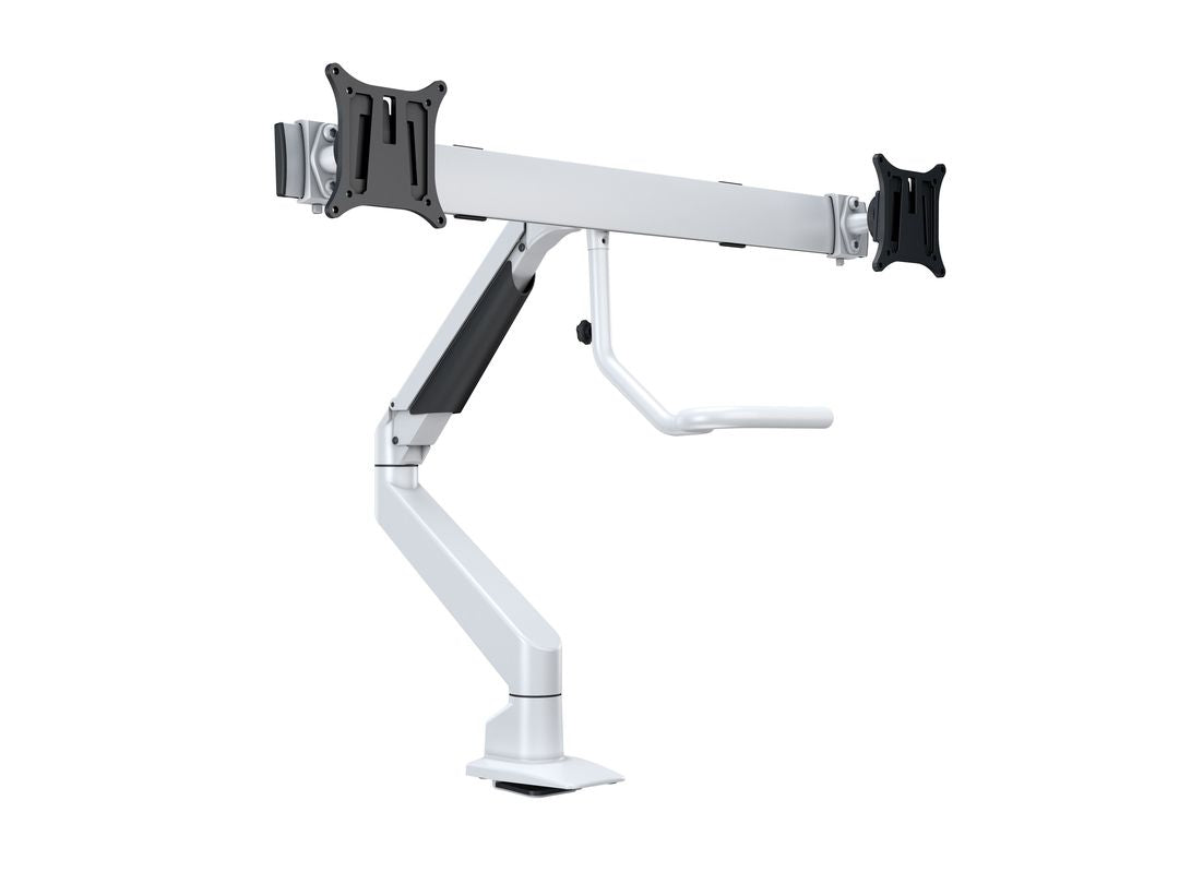 Multibrackets MB Duo Crossbar 32/6379 – Tischhalterung, Dual, Standfuss, bis 28", VESA 75 × 75 mm, 7 kg