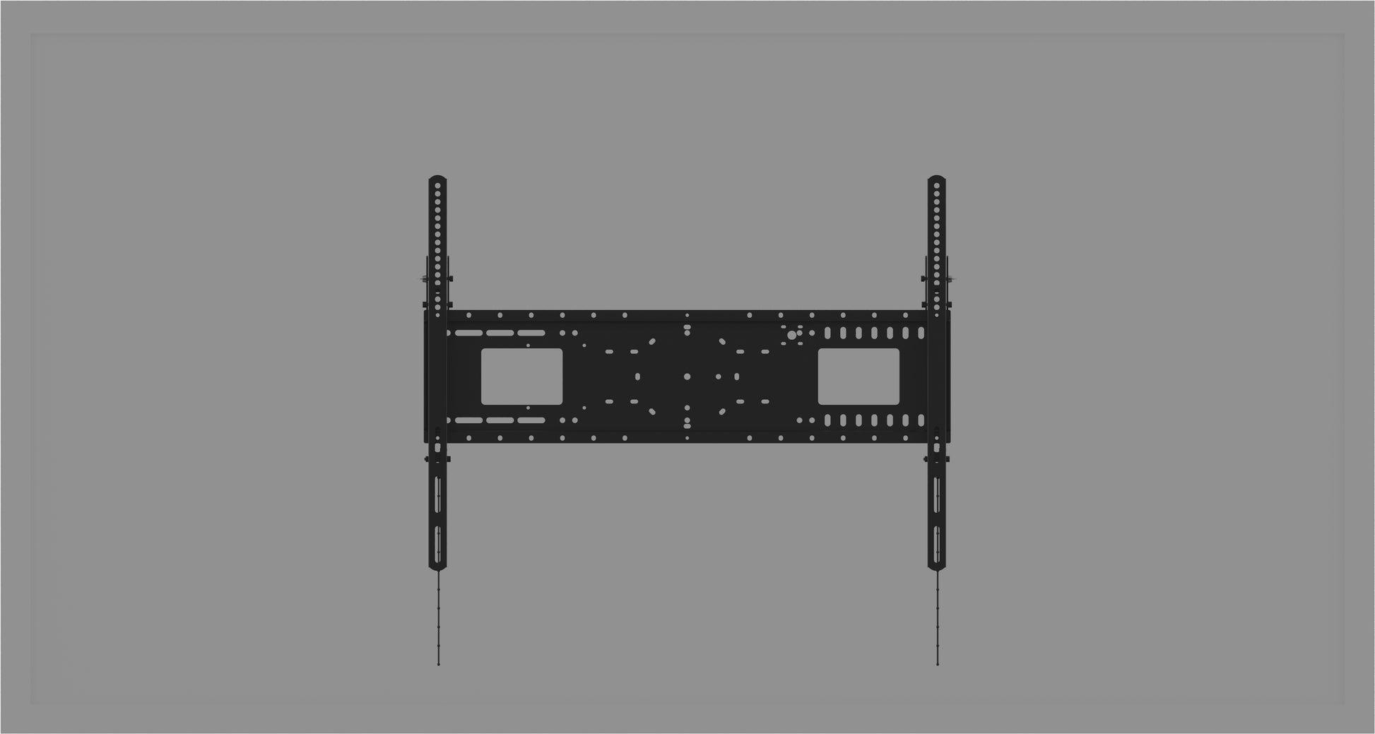 Vision Wandhalterung – Neigbar – 47–90" – VESA 300×300–800×600 – bis 130 kg – Schwarz