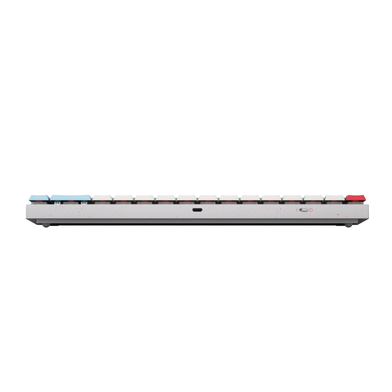 CHERRY MX-LP 2.1 Compact – Tastatur, kabellos (Bluetooth), US-Layout (EN), mechanisch (Cherry MX-LP), Weiss