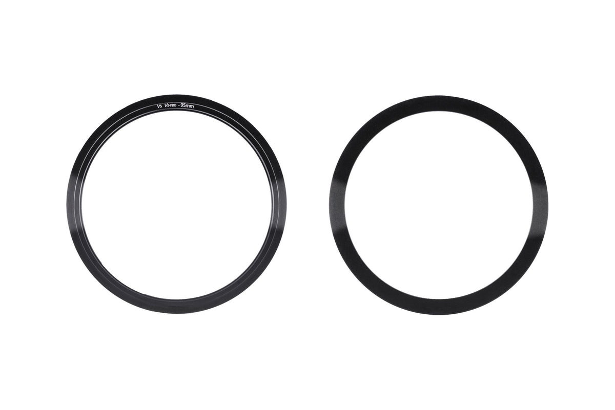 NiSi V5 Adapterring 95 mm – für V5, V5 Pro, C4 – Aluminium, Schwarz