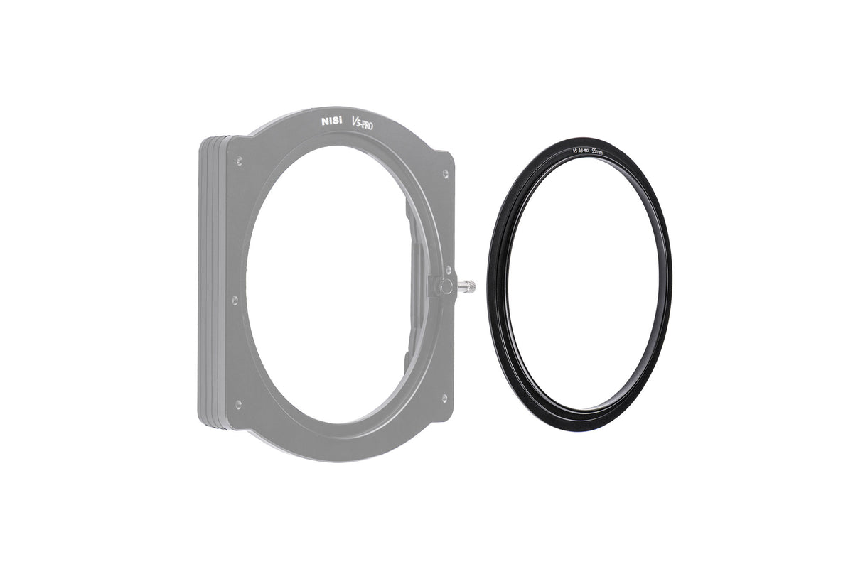 NiSi V5 Adapterring 95 mm – für V5, V5 Pro, C4 – Aluminium, Schwarz
