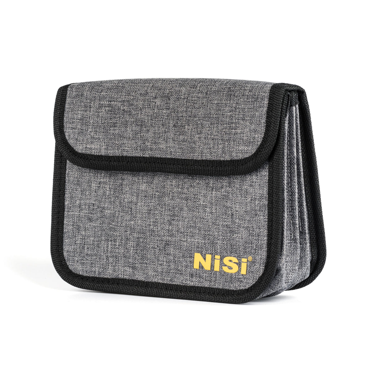 NiSi 35.5015 Filtertasche – für 4 × 100 × 100 mm / 100 × 150 mm – 190 × 145 × 50 mm – Grau