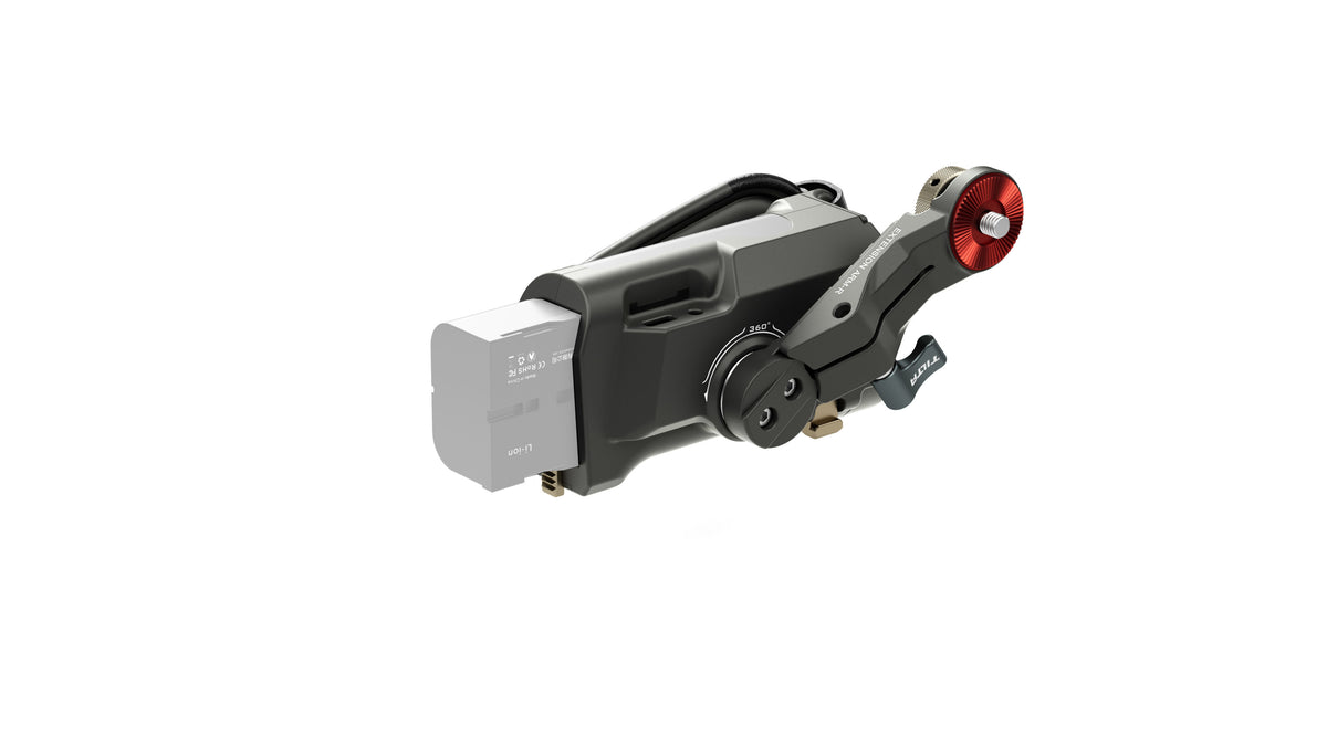 Tilta TA-LRH5-57-G Griff – Aluminium/Edelstahl, Grau, Pivot – 283 g