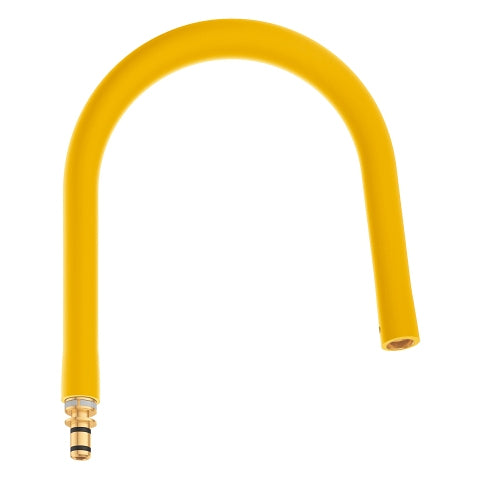 GROHE Armaturenanschluss GROHFlexx – 22 cm, Silikon, Gelb