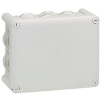 Legrand Plexo Aufputz-Box, 110×155×74 mm, IP55 – grau