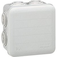 Legrand Aufputz-Box, 80×80×45 mm – weiss