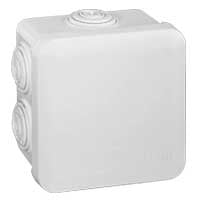 Legrand Aufputz-Box, 80×80×45 mm – weiss