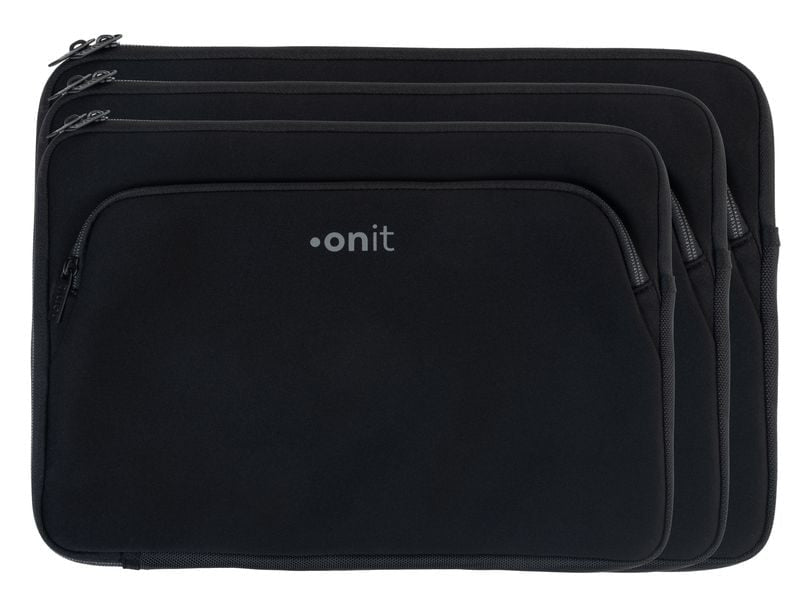 ONIT Notebook-Schutzhülle für bis zu 13,3" – Schwarz