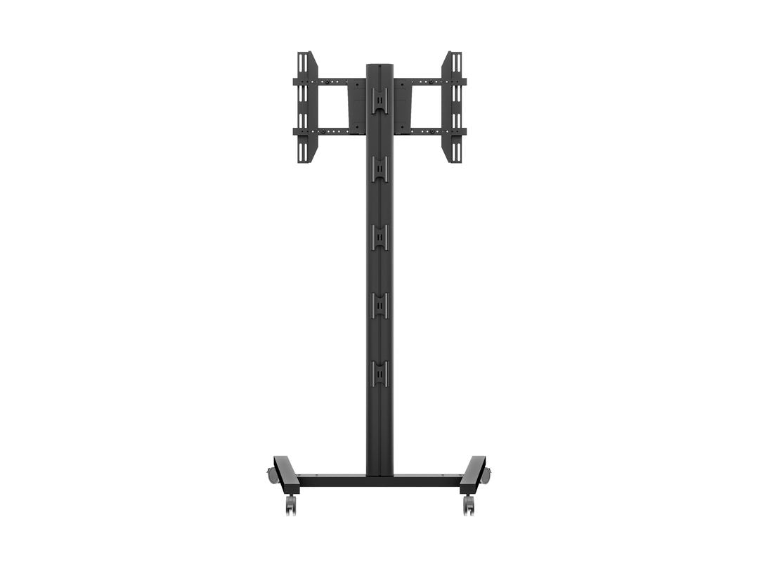 Multibrackets 180 S – Displayständer, fix, höhenverstellbar, für 44", VESA 75×75, bis 50 kg, schwarz