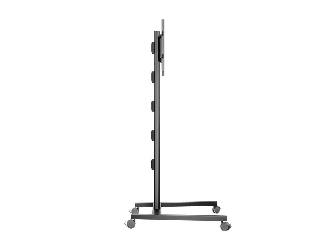 Multibrackets 180 S – Displayständer, fix, höhenverstellbar, für 44", VESA 75×75, bis 50 kg, schwarz