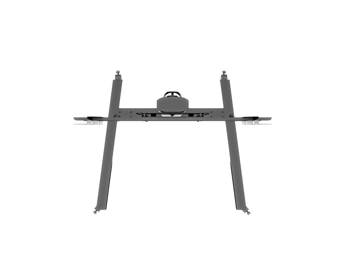 Multibrackets 180 S – Displayständer, fix, höhenverstellbar, für 44", VESA 75×75, bis 50 kg, schwarz