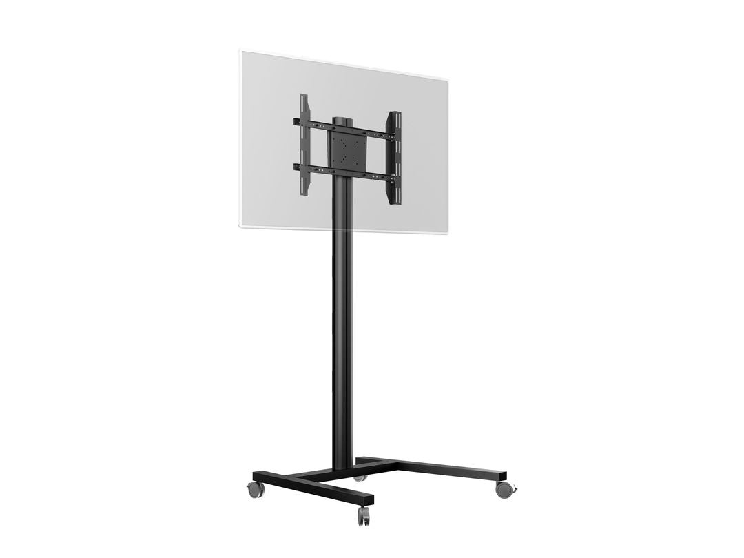 Multibrackets 180 S – Displayständer, fix, höhenverstellbar, für 44", VESA 75×75, bis 50 kg, schwarz