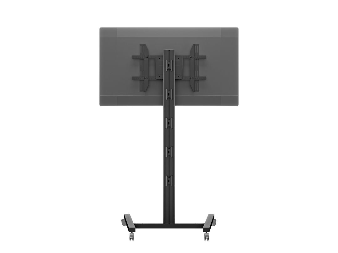 Multibrackets 180 S – Displayständer, fix, höhenverstellbar, für 44", VESA 75×75, bis 50 kg, schwarz