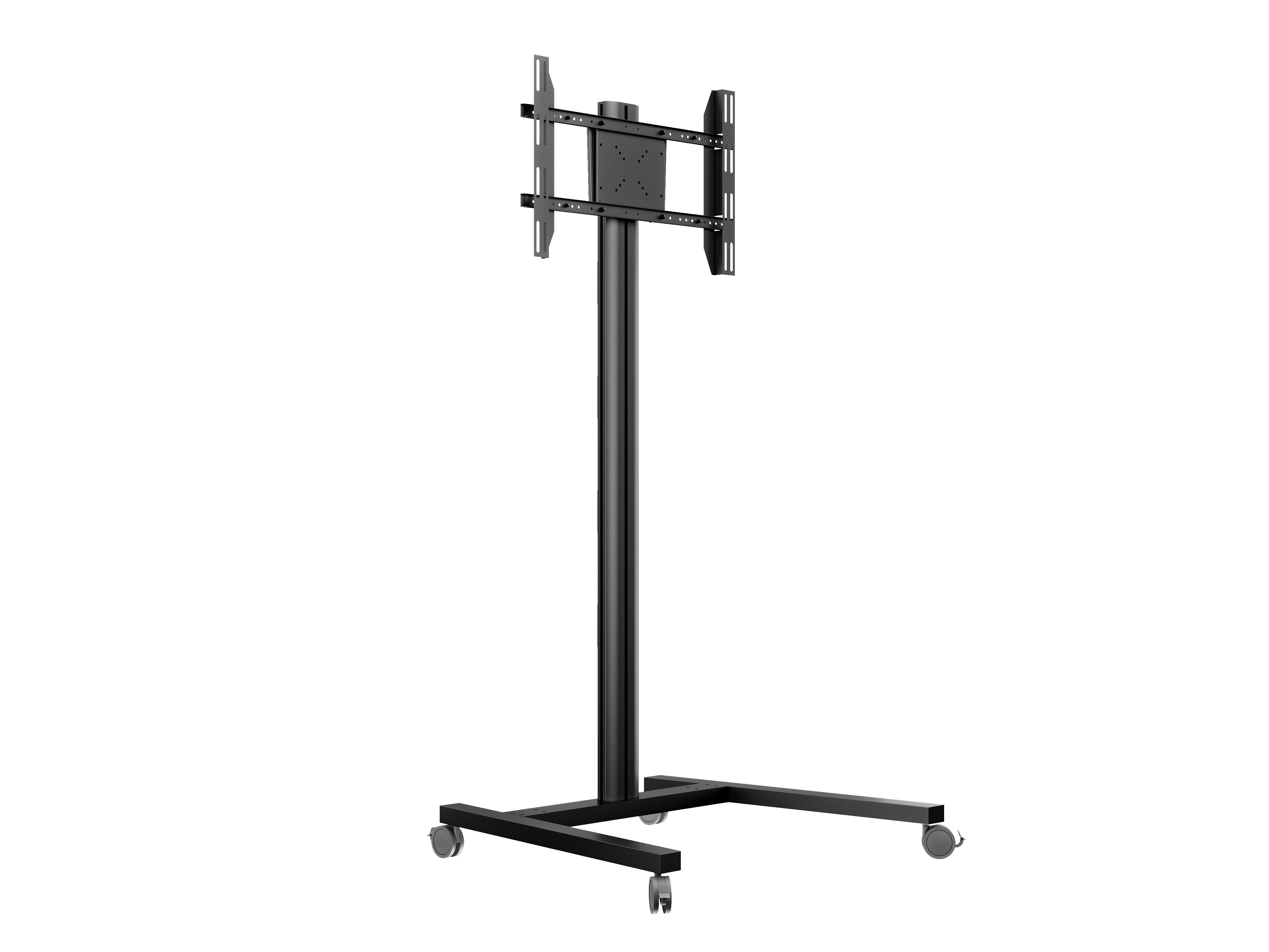 Multibrackets 180 S – Displayständer, fix, höhenverstellbar, für 44", VESA 75×75, bis 50 kg, schwarz