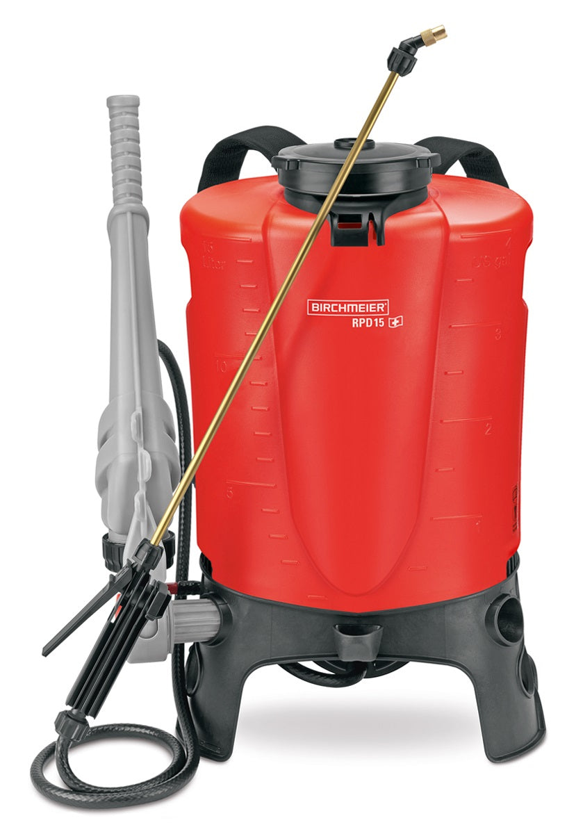 Birchmeier Drucksprüher RPD 15 ABR – 15 l – schwarz/rot – Kunststoff