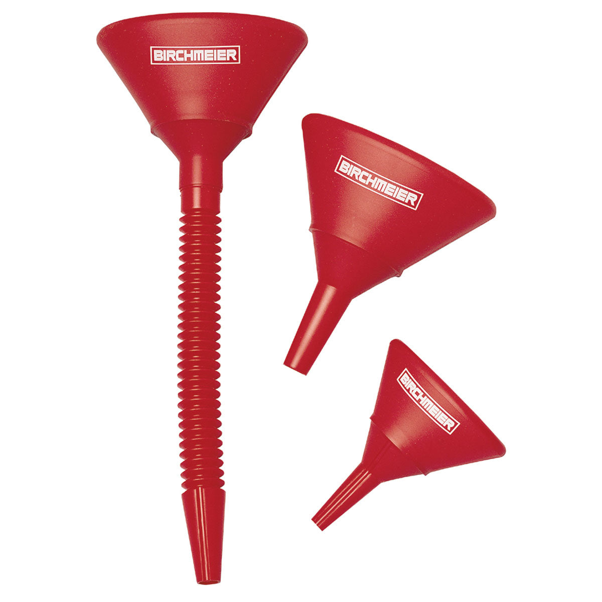 Birchmeier Trichter 72600499 – oval, 21 cm, rot – für diverse Modelle (u. a. M 255-25, M 225-20, AR 252)