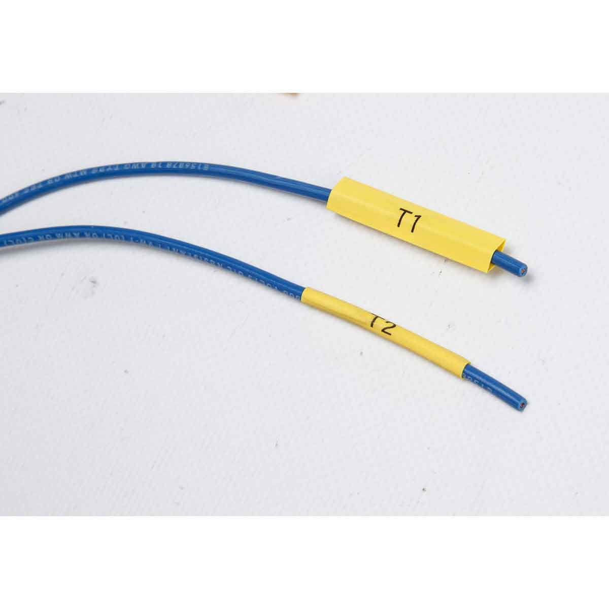 Brady PermaSleeve – Schrumpfschlauch 11 × 2,10 m – Polyolefin, Gelb – für BMP21-PLUS, BMP21, IDPAL