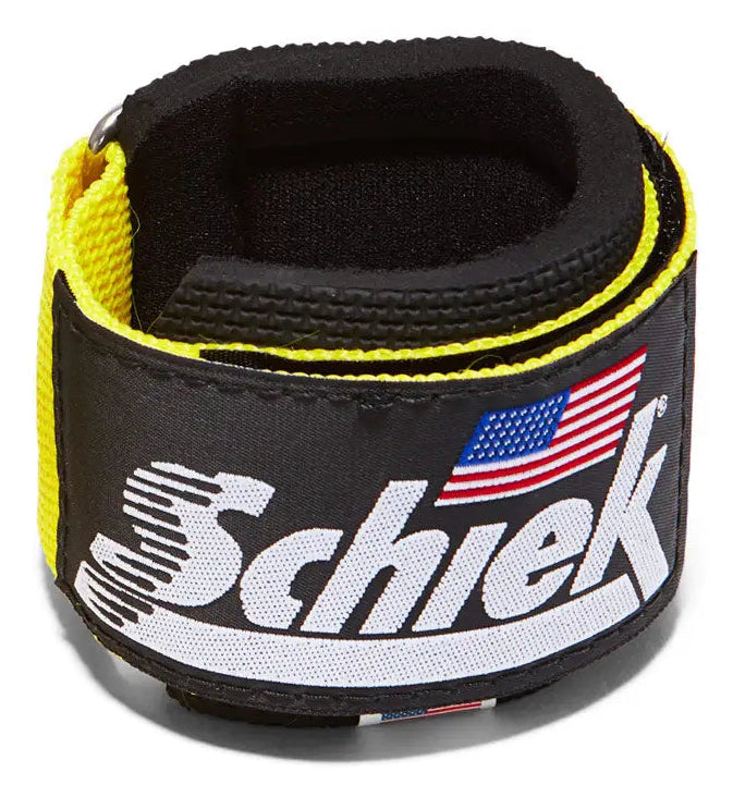 Schiek Sports Handgelenkstützen – 2 Stück – Neopren, Schwarz/Gelb