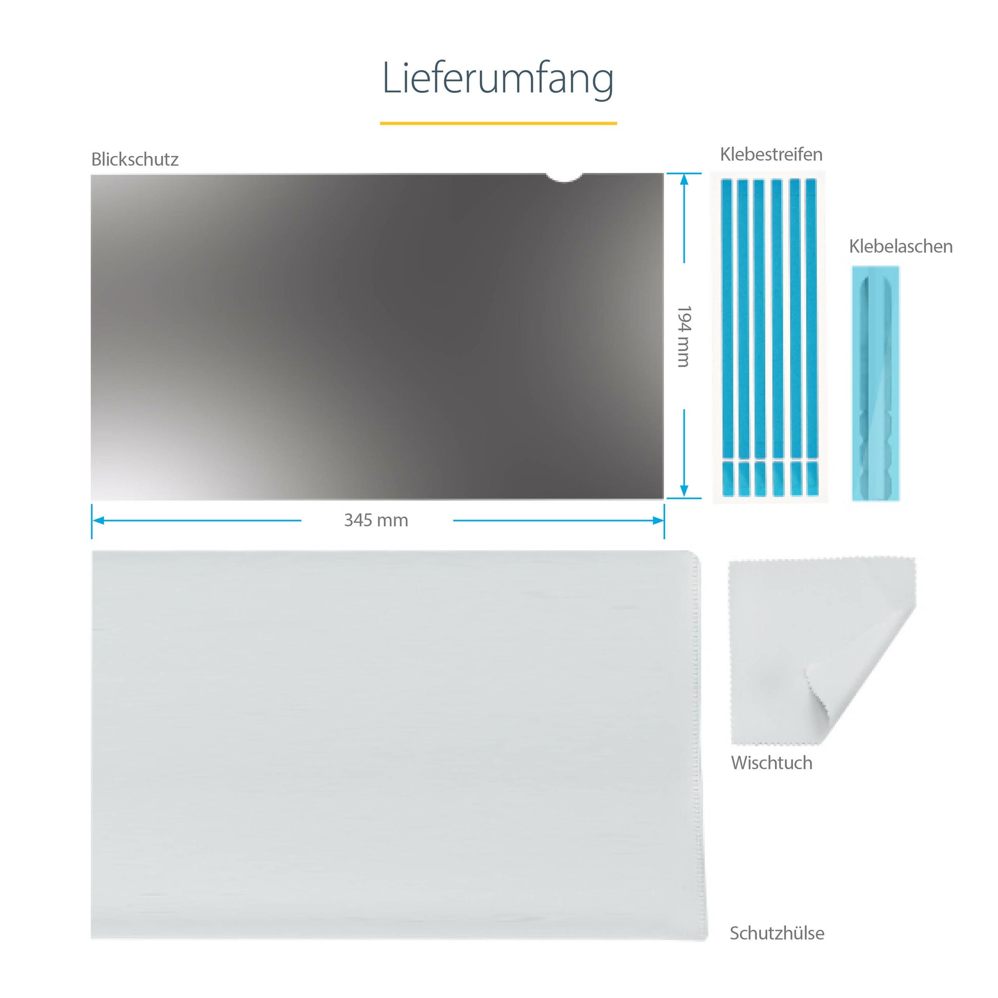 StarTech.com Displayschutz für 15,6" Laptops