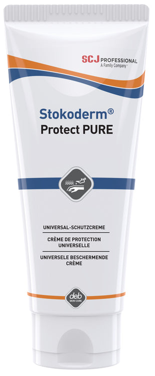 Deb Stoko Hautschutzcreme Stokoderm Protect PURE – parfümfrei, silikonfrei – 100 ml