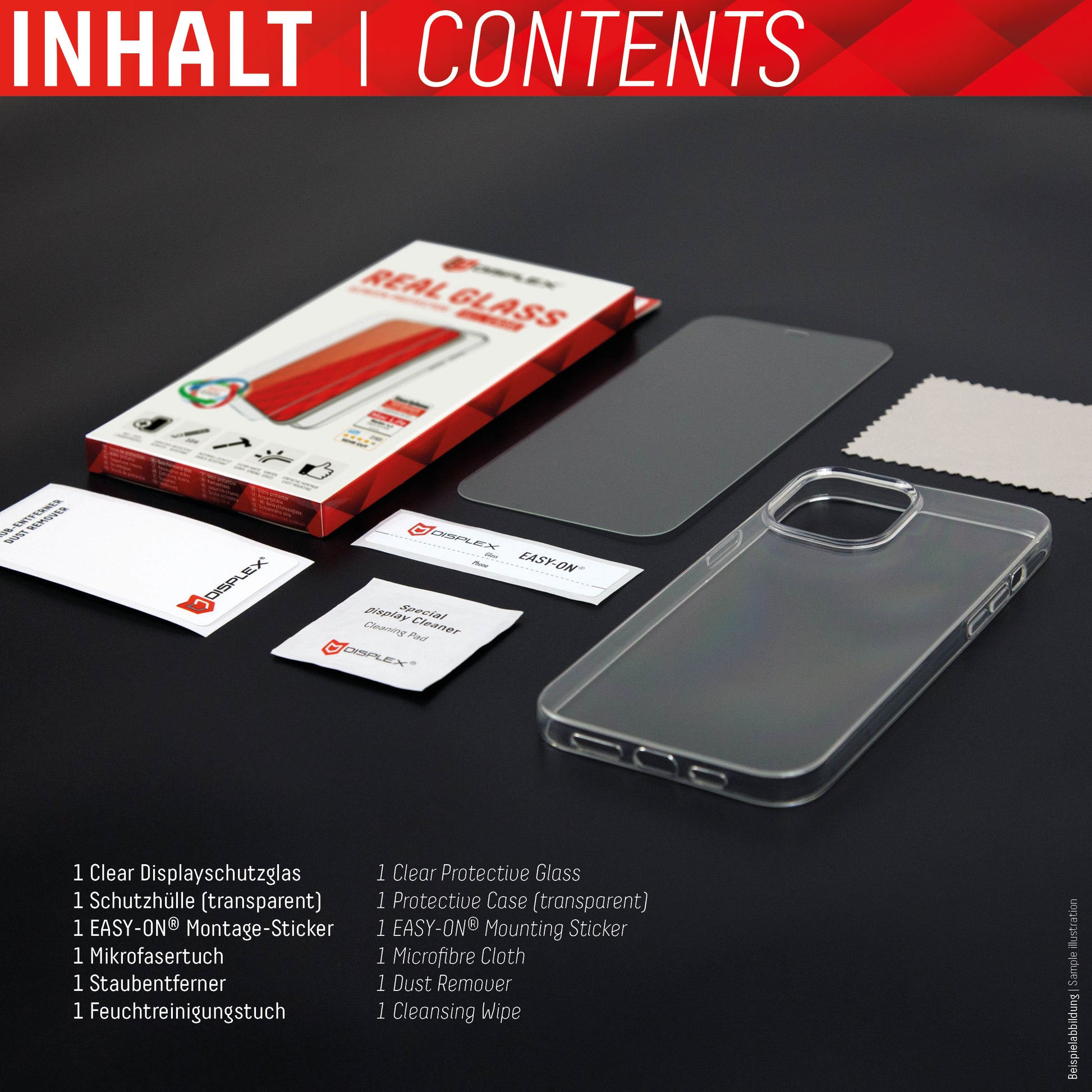 Displex Displayschutz (Panzerglas), 10H – für iPhone 11