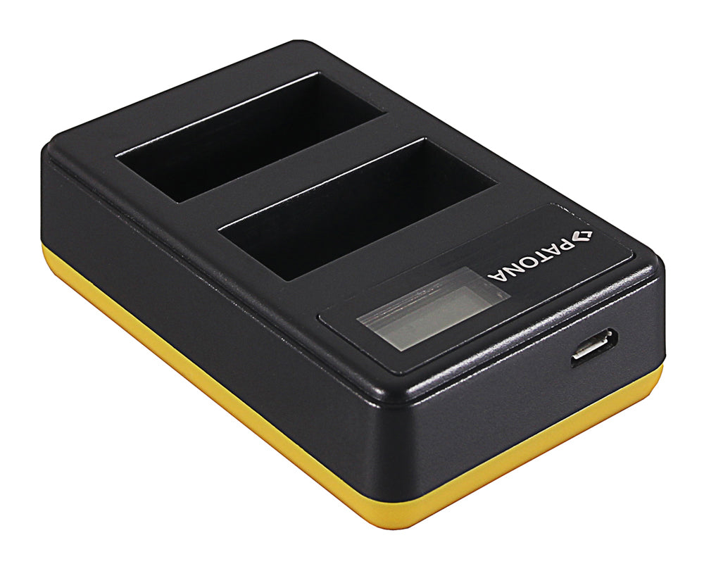 PATONA 181967 Akkulader – für Canon LP-E8 – 2-fach, USB