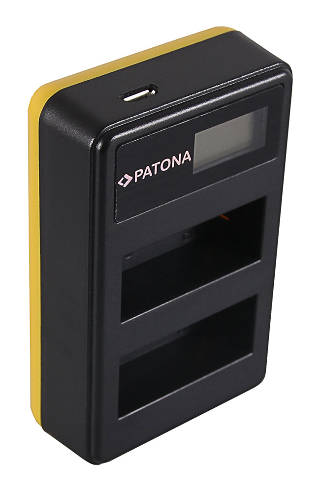 PATONA 181967 Akkulader – für Canon LP-E8 – 2-fach, USB