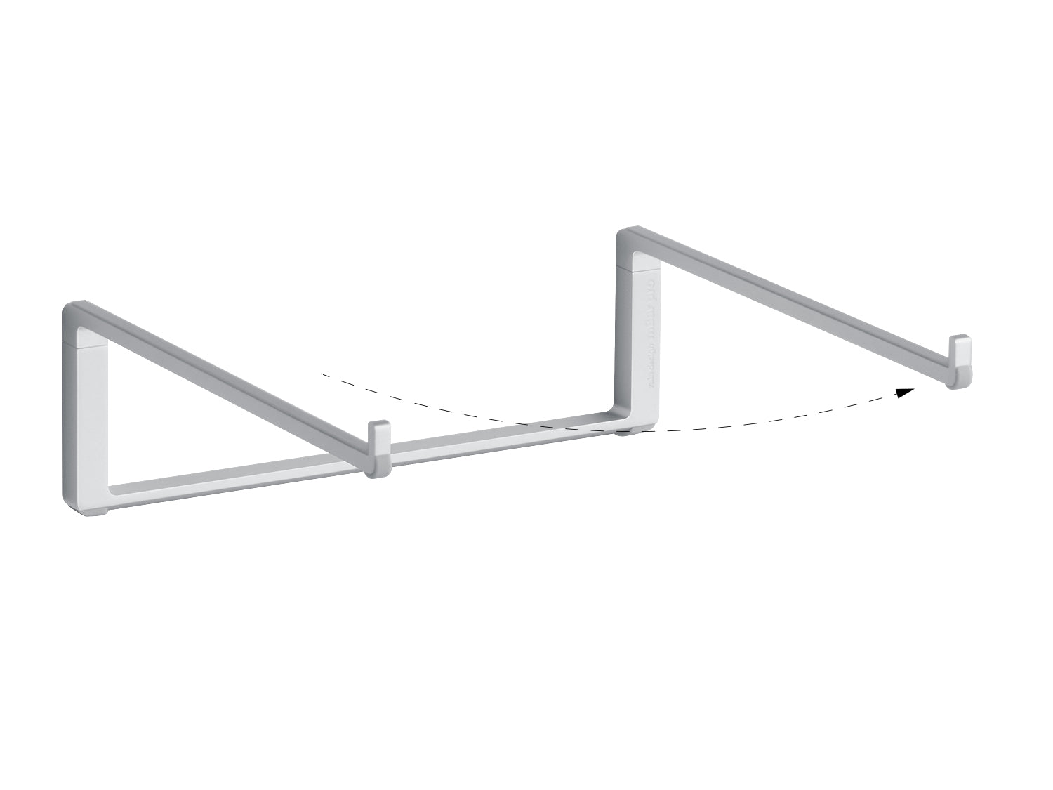 Rain Design Laptop-Ständer – für Laptops, faltbar, Aluminium – Silber