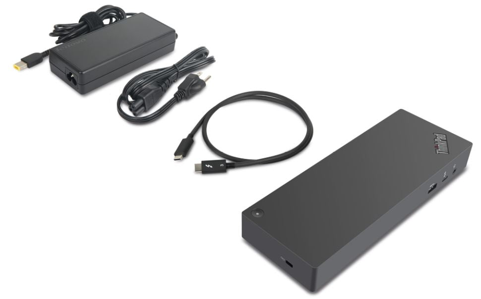 Lenovo 40AN0135IT Dockingstation – Thunderbolt 2, 2× DP, 2× HDMI, 5× USB-A, 135 W PD
