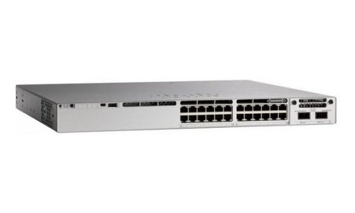 Cisco CAT9200L NetEss – Managed Switch – 24×GbE, 4×10G SFP+, L3, 1U