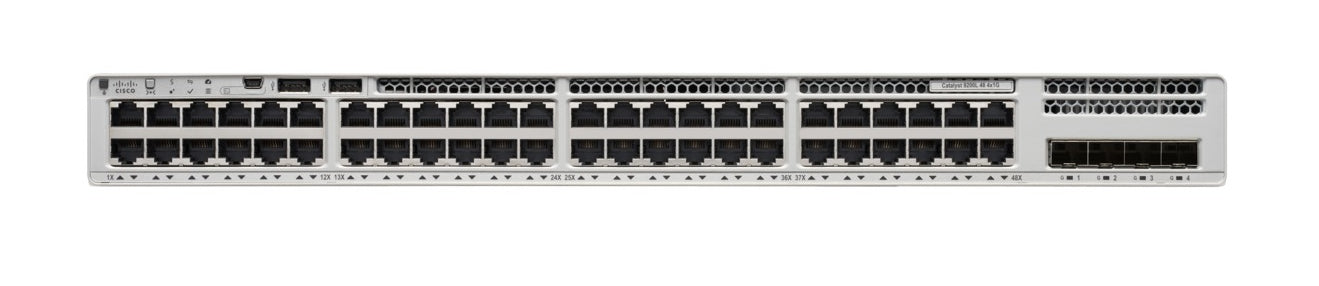 Cisco Catalyst C9200L – Managed Switch – 48×GbE, 4×SFP, L3, PoE+, 1U
