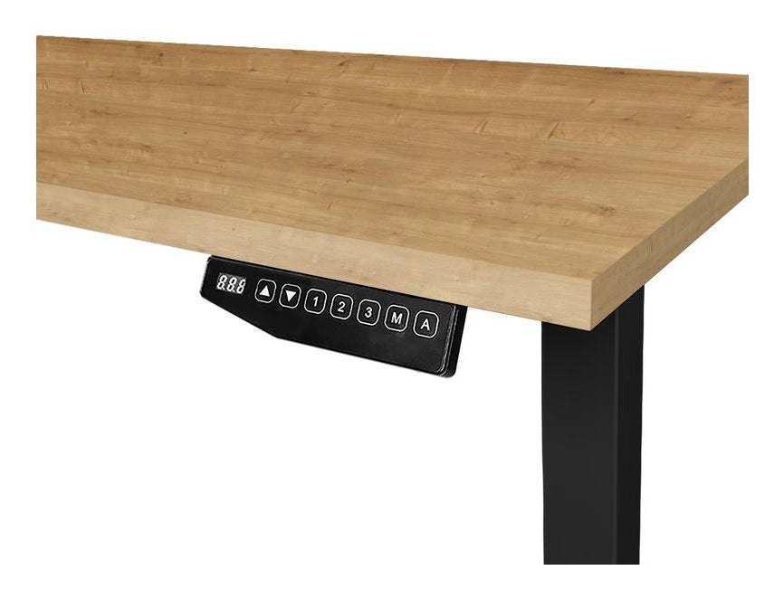 Contini Stehtisch – 180 × 80 × 64,5 cm – braun – höhenverstellbar