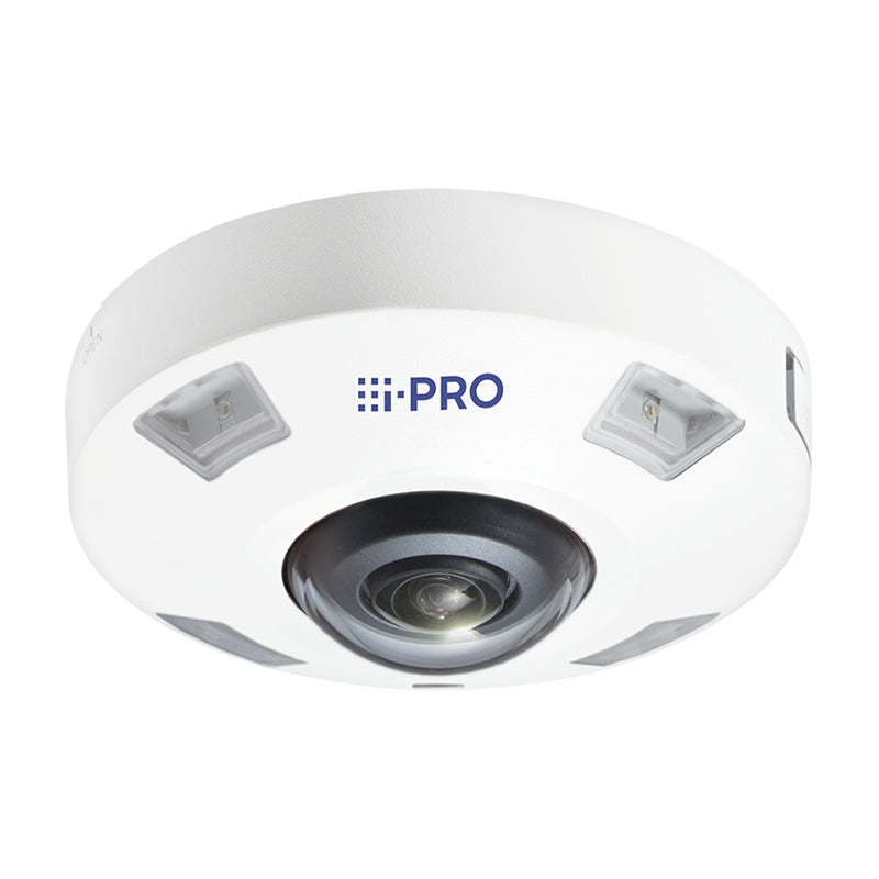 i-PRO WV-S4576LA Fisheye – 12 MP – 180° – PoE – IP66 IK10