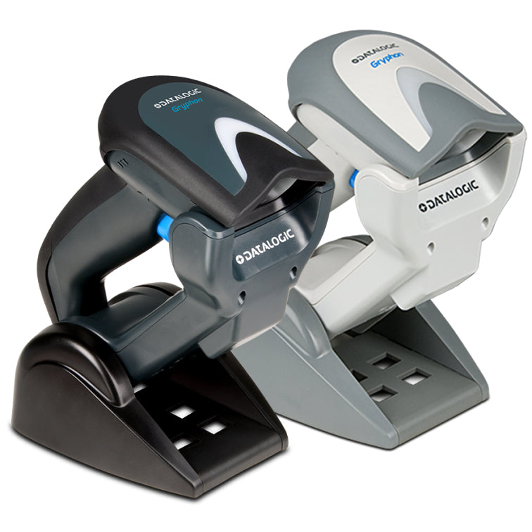 Datalogic Gryphon GM4200 – Barcodeleser – Funk (433 MHz) – mit Akku – Kit: Scanner + Ladestation + Kabel