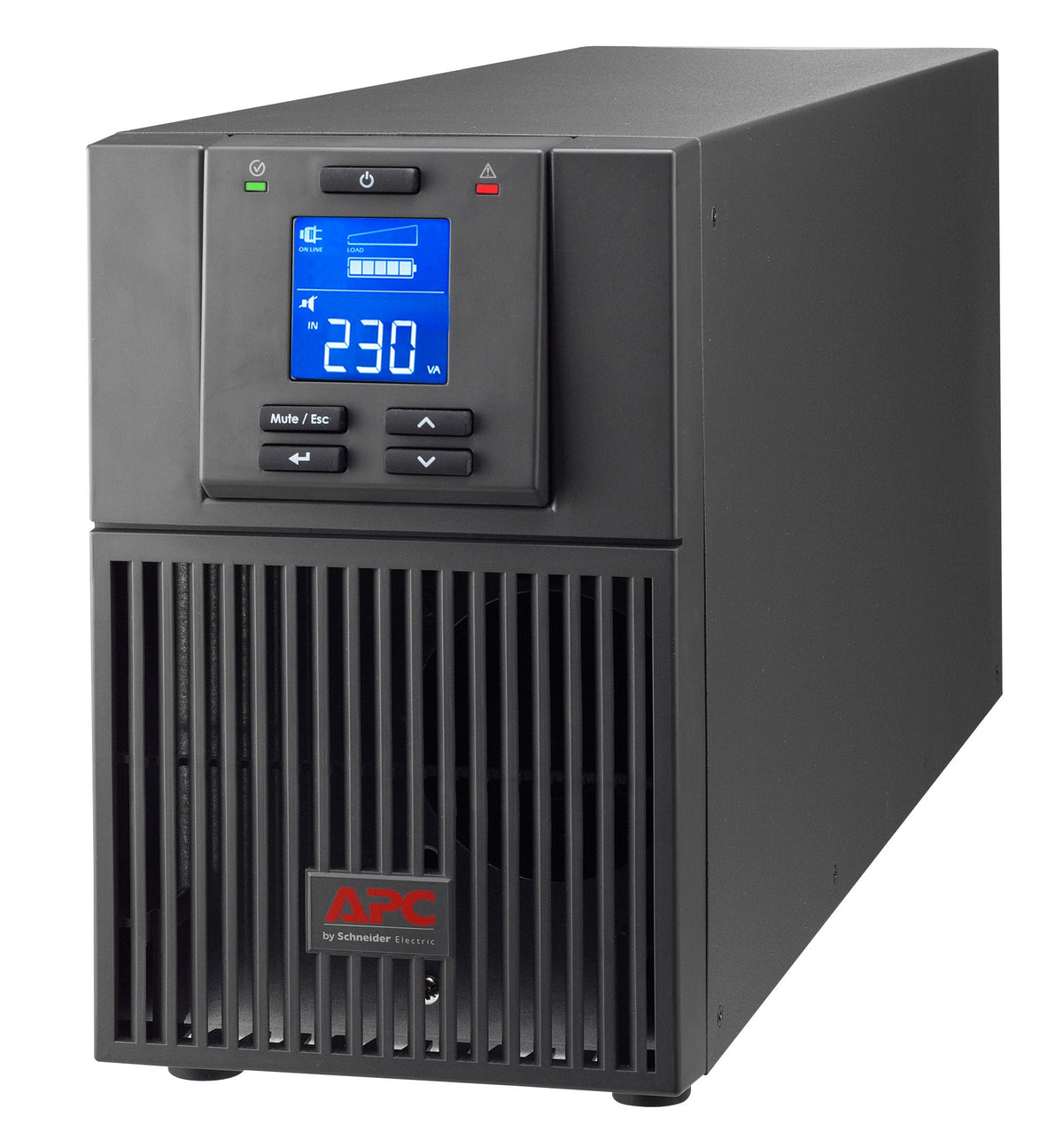 APC Easy UPS SRV SRVPM1KIL – USV, 1 kVA/800 W, Doppelwandler (Online), Tower, 230 V, 3× C13